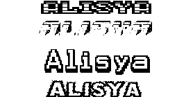 Coloriage Alisya