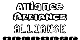 Coloriage Alliance