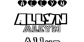 Coloriage Allyn