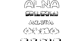 Coloriage Alna