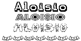 Coloriage Aloisio