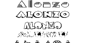 Coloriage Alonzo