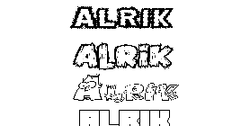 Coloriage Alrik