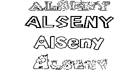 Coloriage Alseny