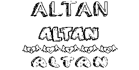 Coloriage Altan