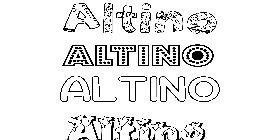 Coloriage Altino