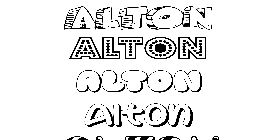 Coloriage Alton