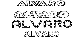 Coloriage Álvaro