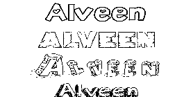 Coloriage Alveen