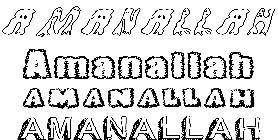 Coloriage Amanallah