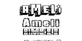 Coloriage Ameli