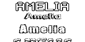 Coloriage Amelia