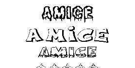 Coloriage Amice