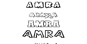 Coloriage Amra