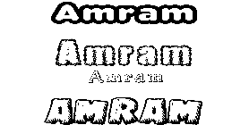 Coloriage Amram