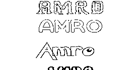 Coloriage Amro