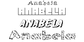 Coloriage Anabela