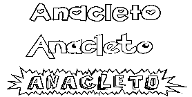 Coloriage Anacleto