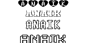 Coloriage Anaik