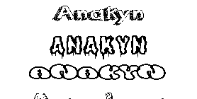 Coloriage Anakyn