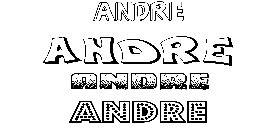 Coloriage Andre