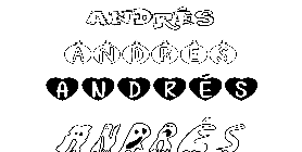 Coloriage Andrés