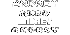 Coloriage Andrey