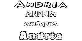 Coloriage Andria