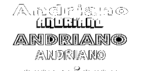 Coloriage Andriano