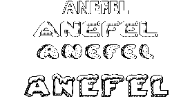 Coloriage Anefel