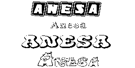 Coloriage Anesa