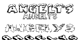 Coloriage Angelys