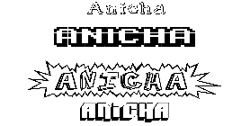 Coloriage Anicha
