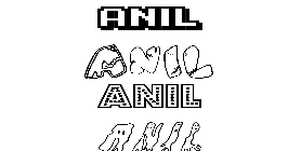 Coloriage Anil