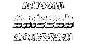 Coloriage Anissah