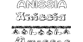 Coloriage Anissia