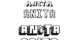Coloriage Anita