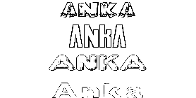 Coloriage Anka