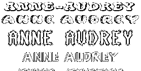Coloriage Anne-Audrey