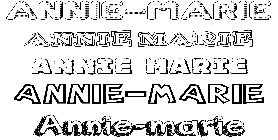 Coloriage Annie-Marie