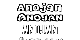 Coloriage Anojan