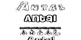 Coloriage Antal