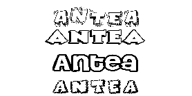 Coloriage Antea