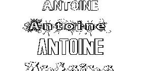 Coloriage Antoine