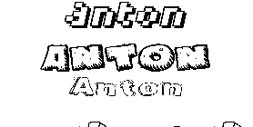 Coloriage Anton