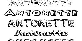 Coloriage Antonette
