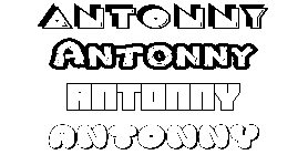 Coloriage Antonny