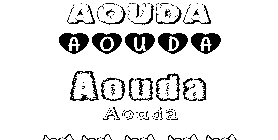 Coloriage Aouda