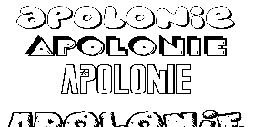 Coloriage Apolonie