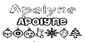 Coloriage Apolyne